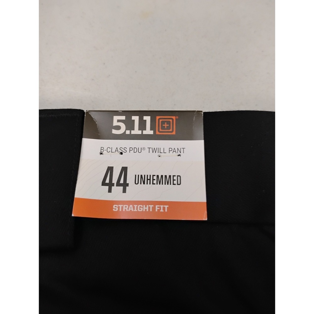 5.11 Tactical 74326 Men's Twill PDU Cargo Class B Pants Black Size 44 Unhemmed - Picture 3 of 9